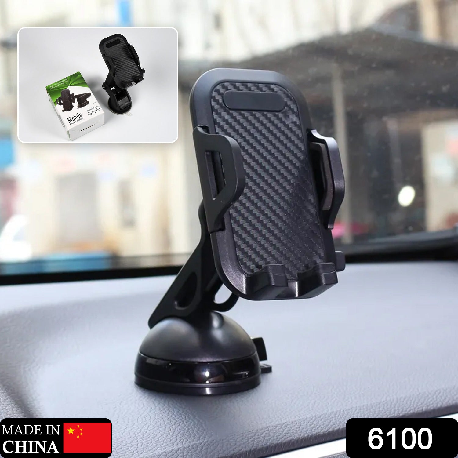 6100 Mobile Phone Holder for Car Mobile Phone Holder Dashboard Windscreen 3 in 1 Smartphone Holder Car DeoDap 6100 Mobile Phone Holder for Car Mobile Phone Holder Dashboard Windscreen 3 in 1 Smartphone Holder Car DeoDap